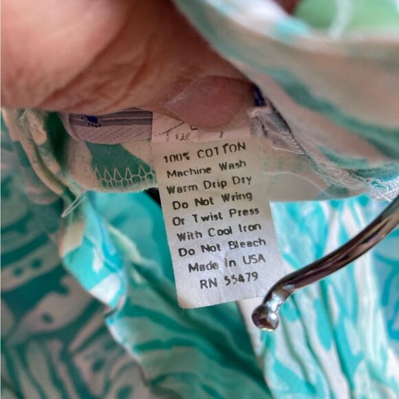 GUC Vintage 1980s does 1940s Style Size 9/10 Peplum Waist Dress 100% Cotton - Picture 10 of 12